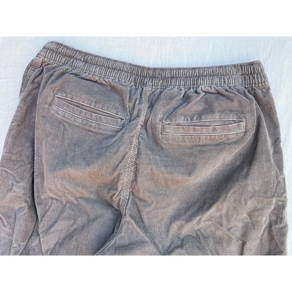 Hollister Mens Size Medium Parachute Baggy Corduroy Pants‎ Elastice Waist - Picture 7 of 7